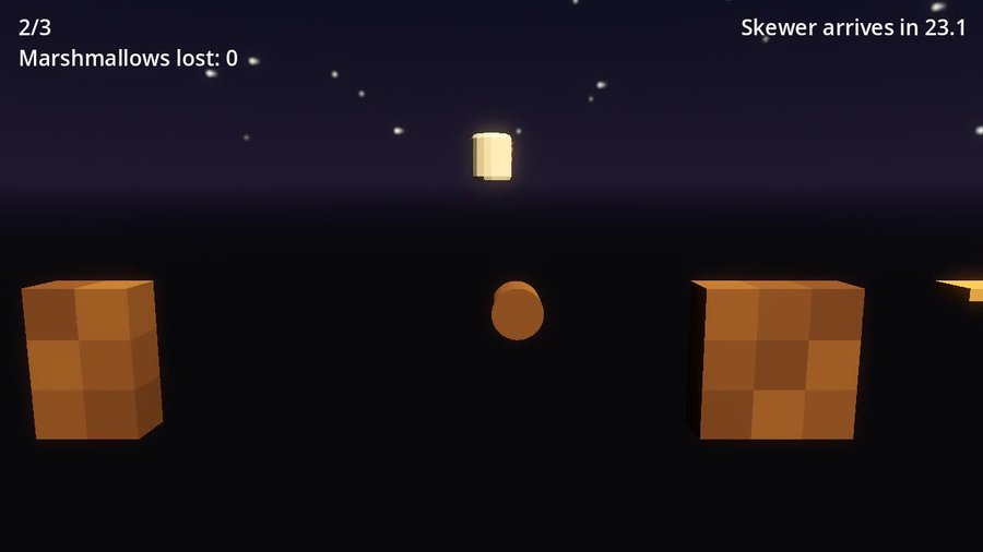Marshmallow Run — course project screenshot