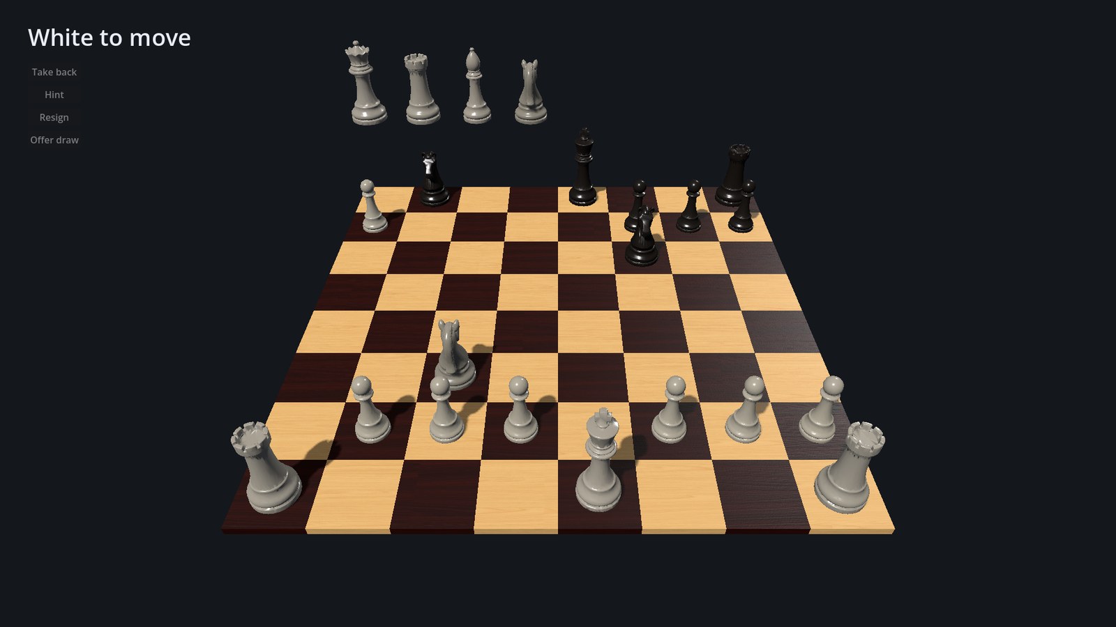 Grandmaster's Gambit — promoting a pawn